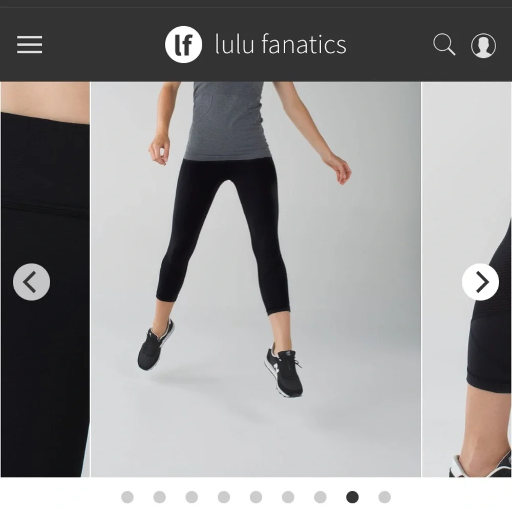 Lululemon Pace Rival Crop - Picture 5 of 5